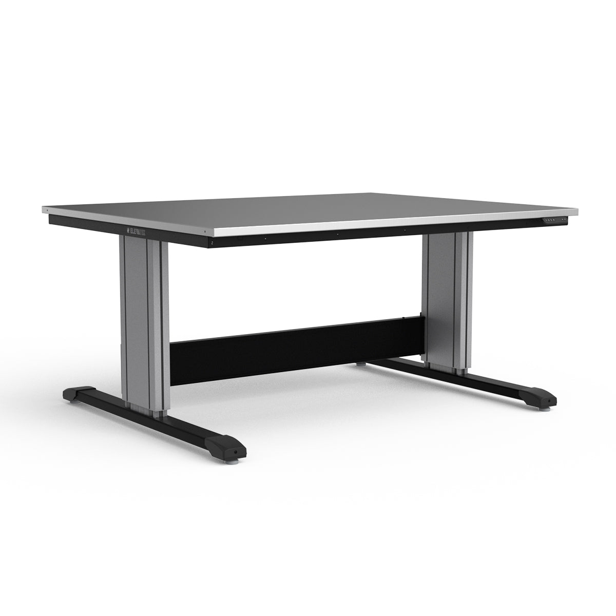 Adjustable Height Workbench - Stainless Steel Top