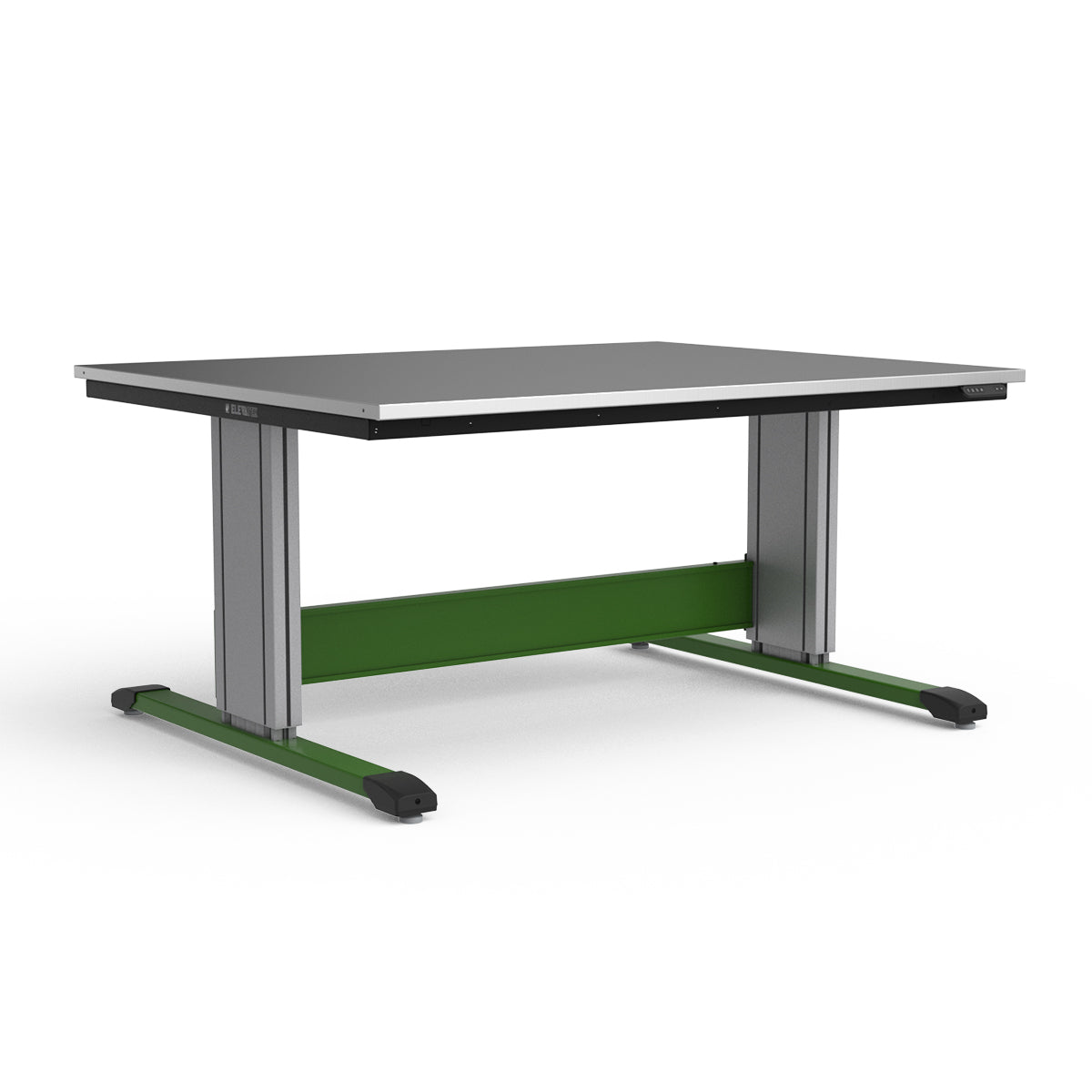 Adjustable Height Workbench - Stainless Steel Top