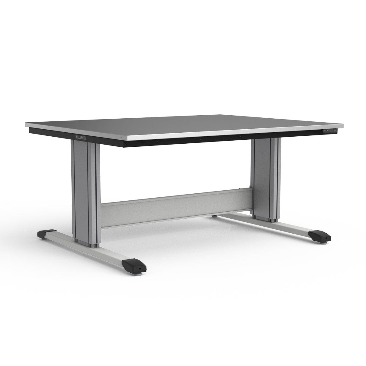 Adjustable Height Workbench - Stainless Steel Top