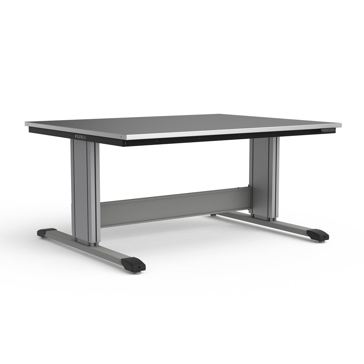 Adjustable Height Workbench - Stainless Steel Top