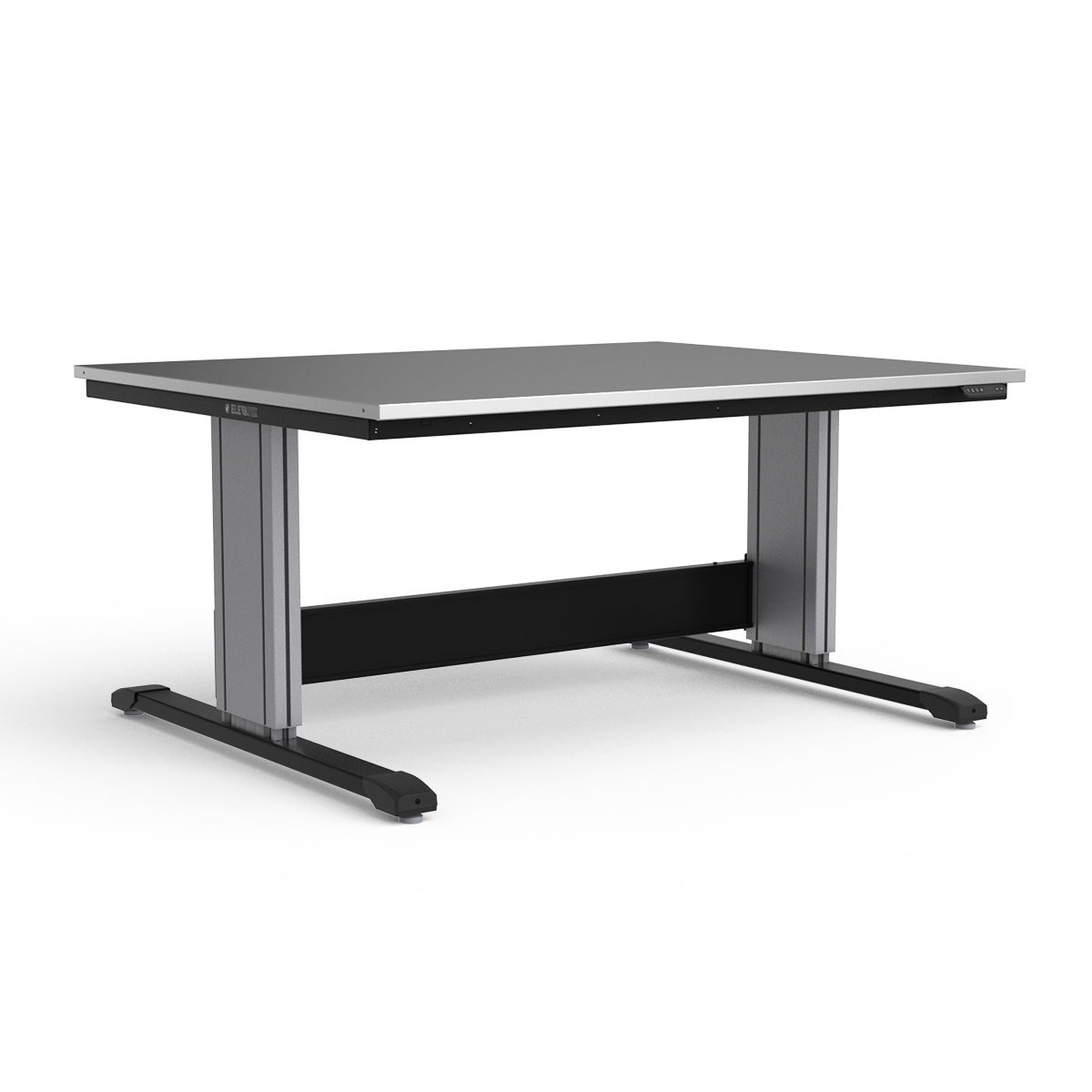 Adjustable Height Workbench - Stainless Steel Top