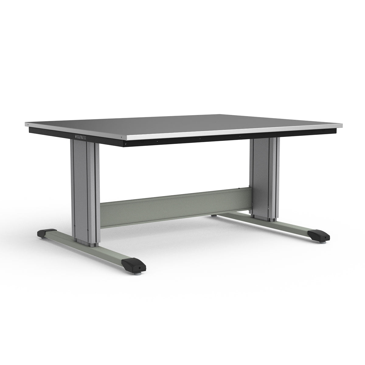 Adjustable Height Workbench - Stainless Steel Top