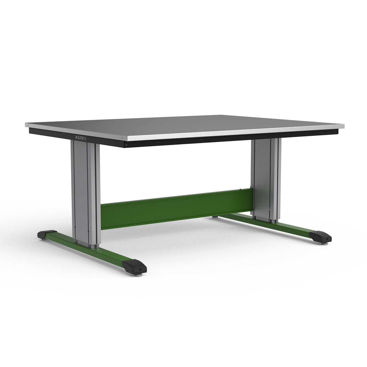Adjustable Height Workbench - Stainless Steel Top