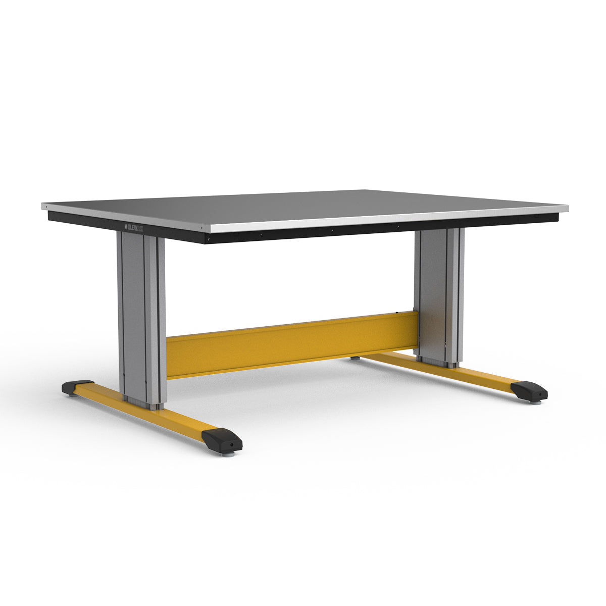 Adjustable Height Workbench - Stainless Steel Top