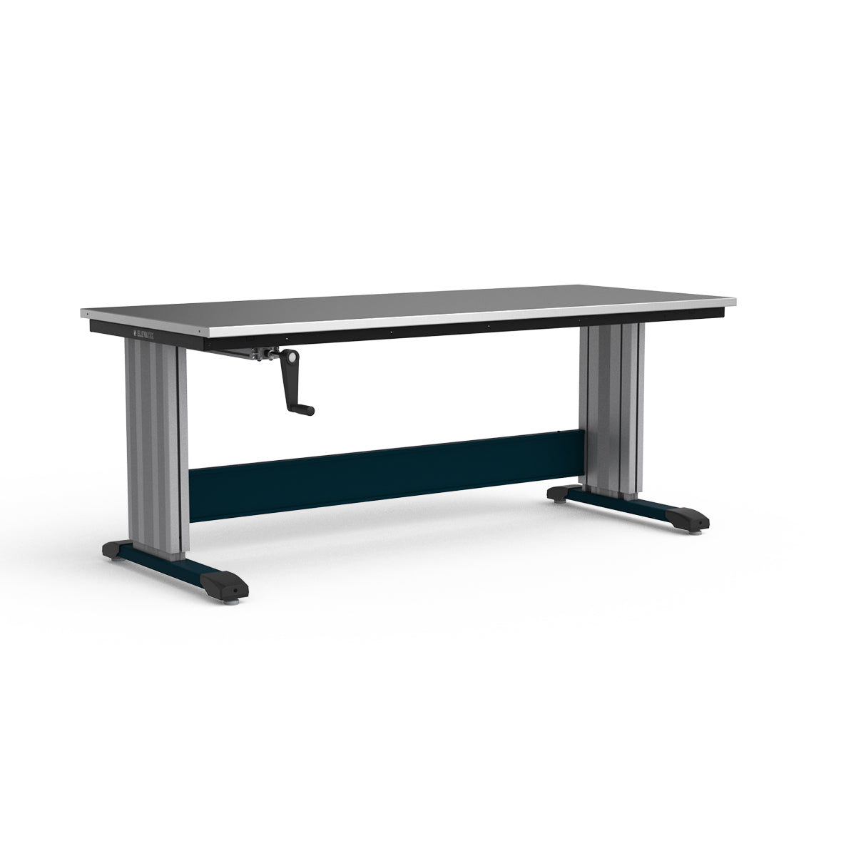 Adjustable Height Workbench - Stainless Steel Top