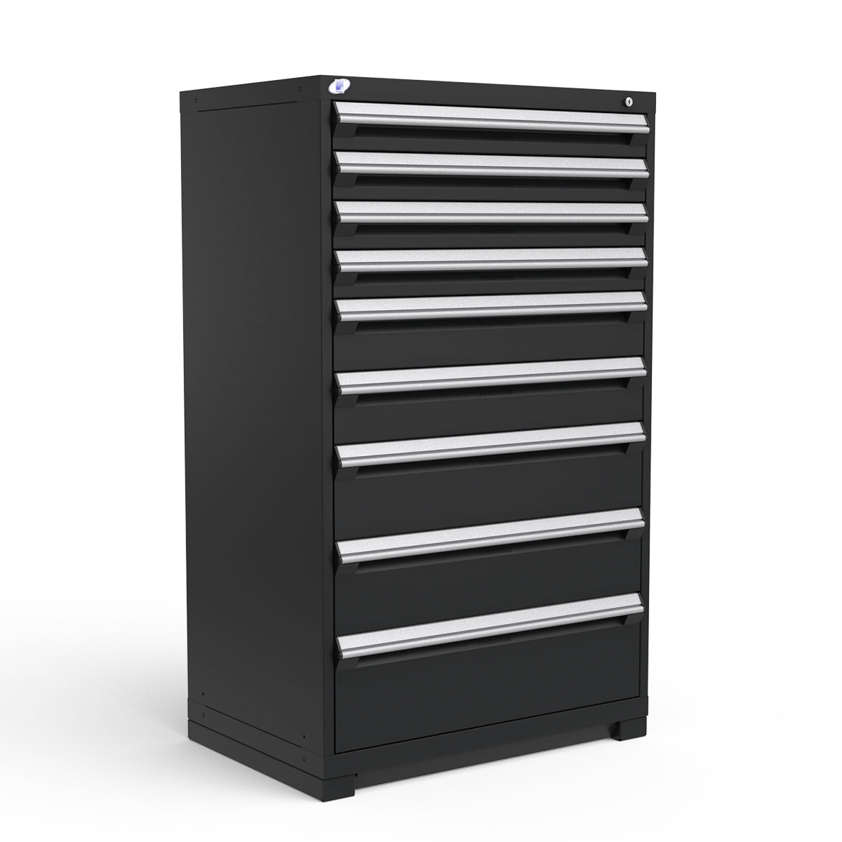 Modular Drawer Cabinets – 36"W x 24"D x 60"H – 9 drawers