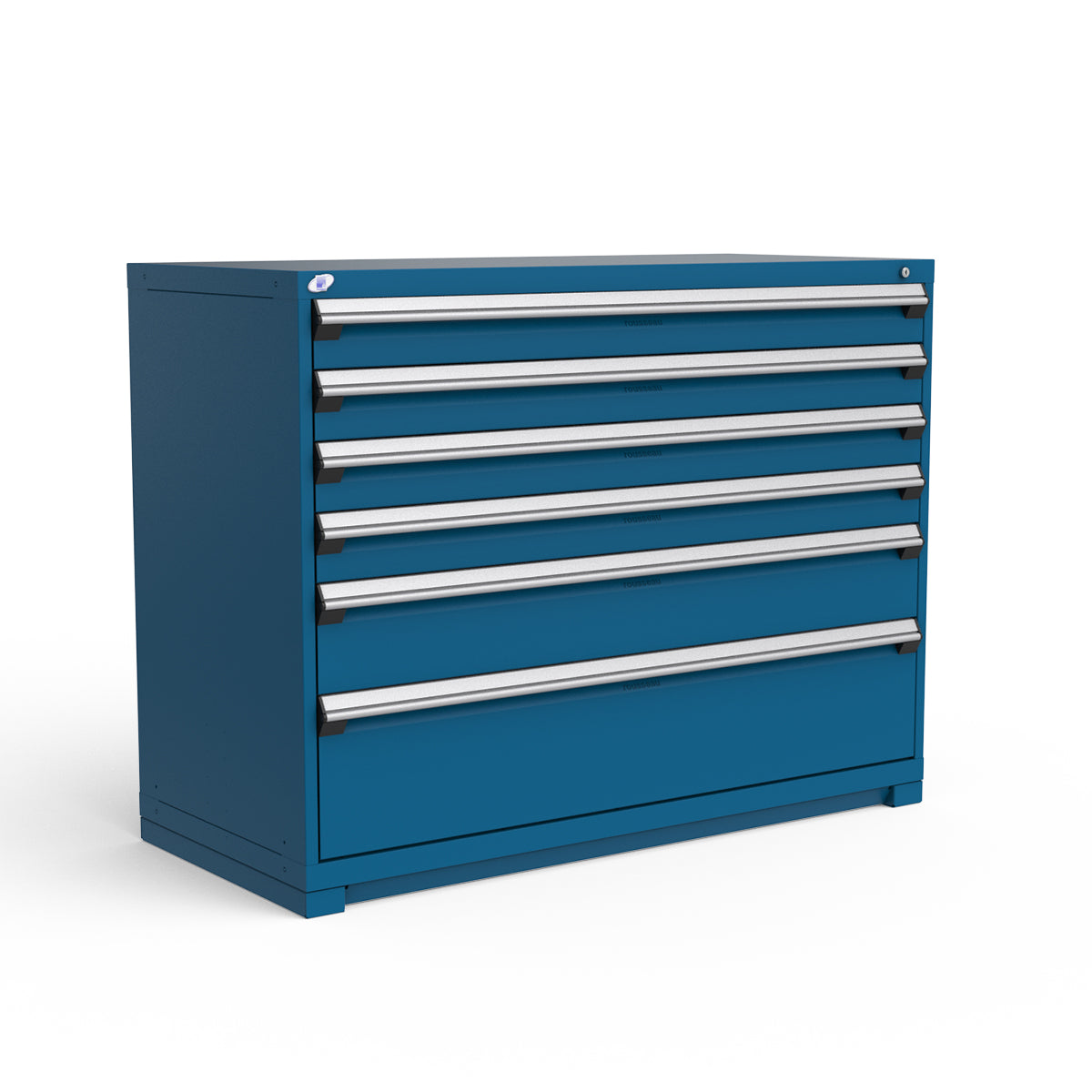Modular Drawer Cabinet - 60"W x 27"D x 46"H - 6 drawers