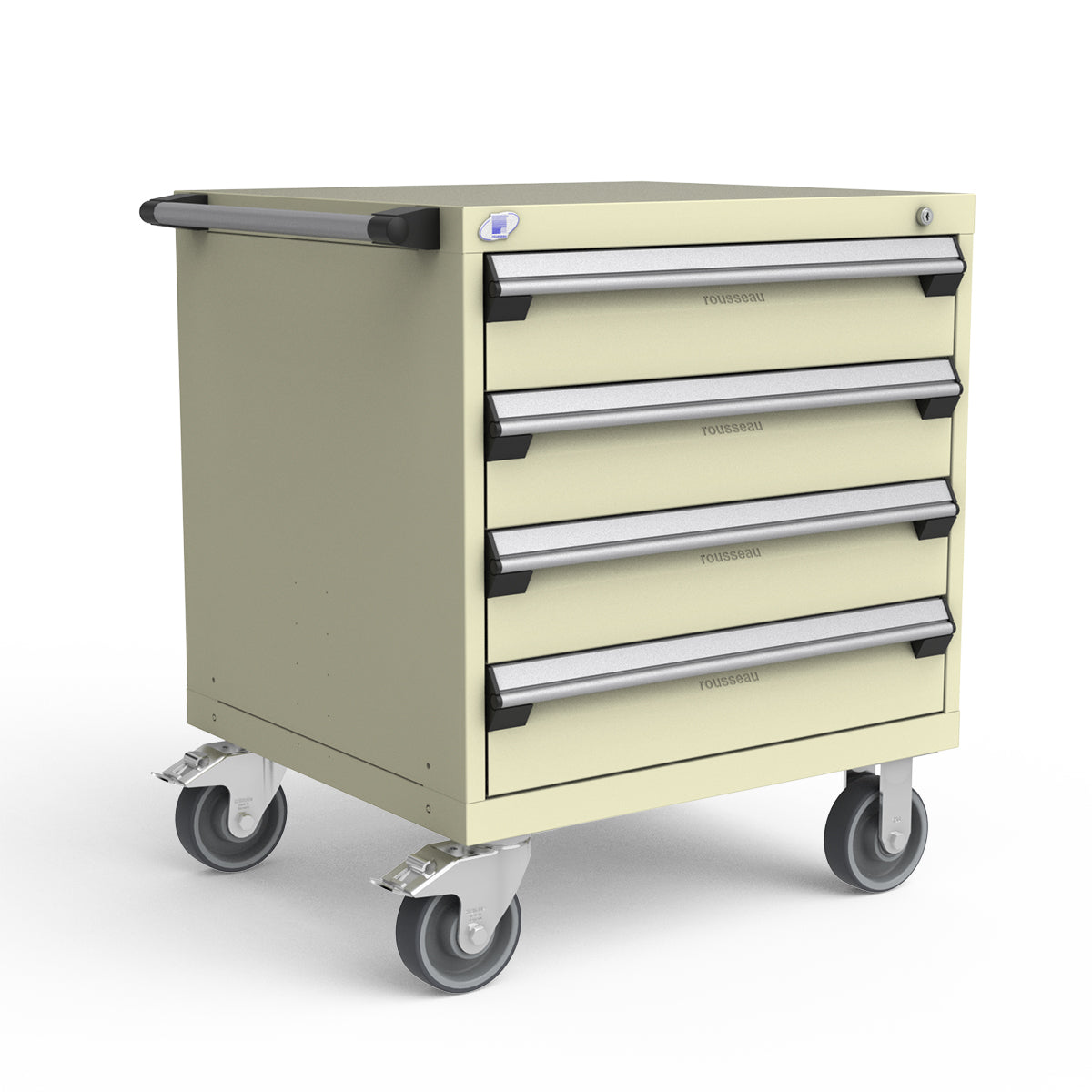 Mobile Modular Drawer Cabinets – 30"W x 27"D x 35"H – 4 drawers