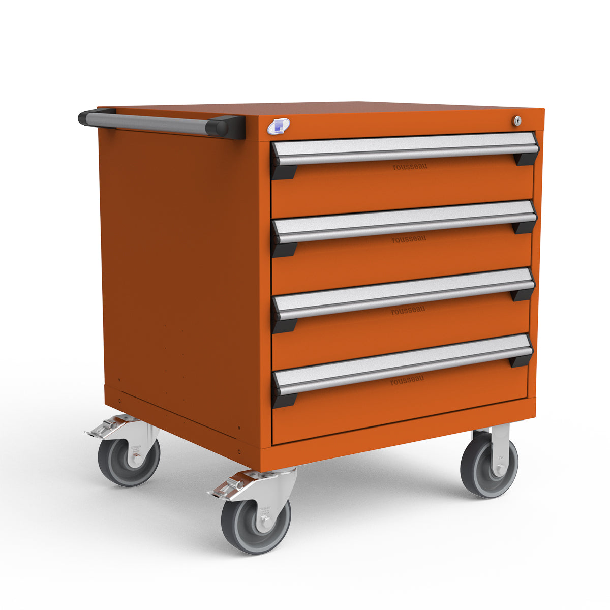 Mobile Modular Drawer Cabinets – 30"W x 27"D x 35"H – 4 drawers