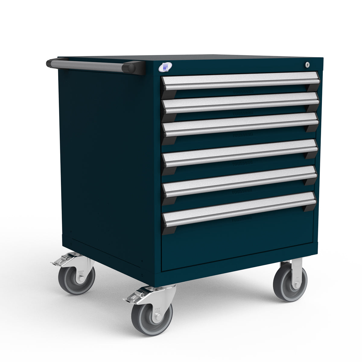 Mobile Modular Drawer Cabinets – 30"W x 27"D x 37"H – 6 drawers