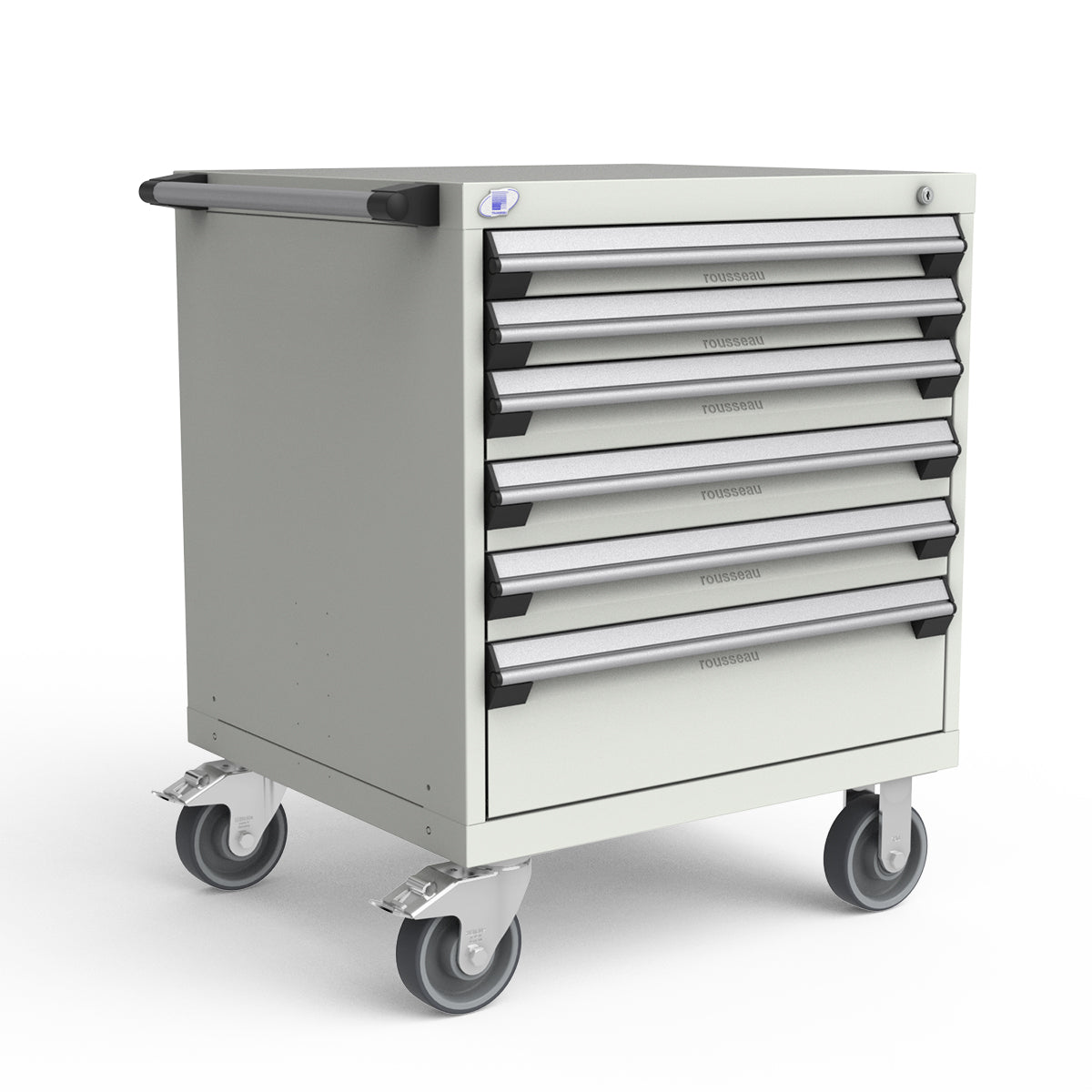 Mobile Modular Drawer Cabinets – 30"W x 27"D x 37"H – 6 drawers