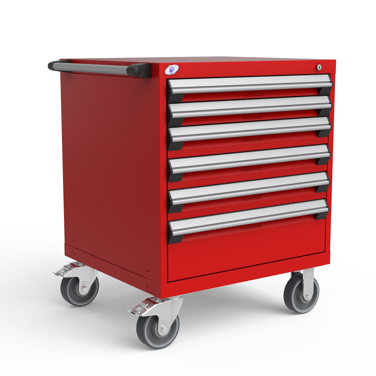 Mobile Modular Drawer Cabinets – 30"W x 27"D x 37"H – 6 drawers