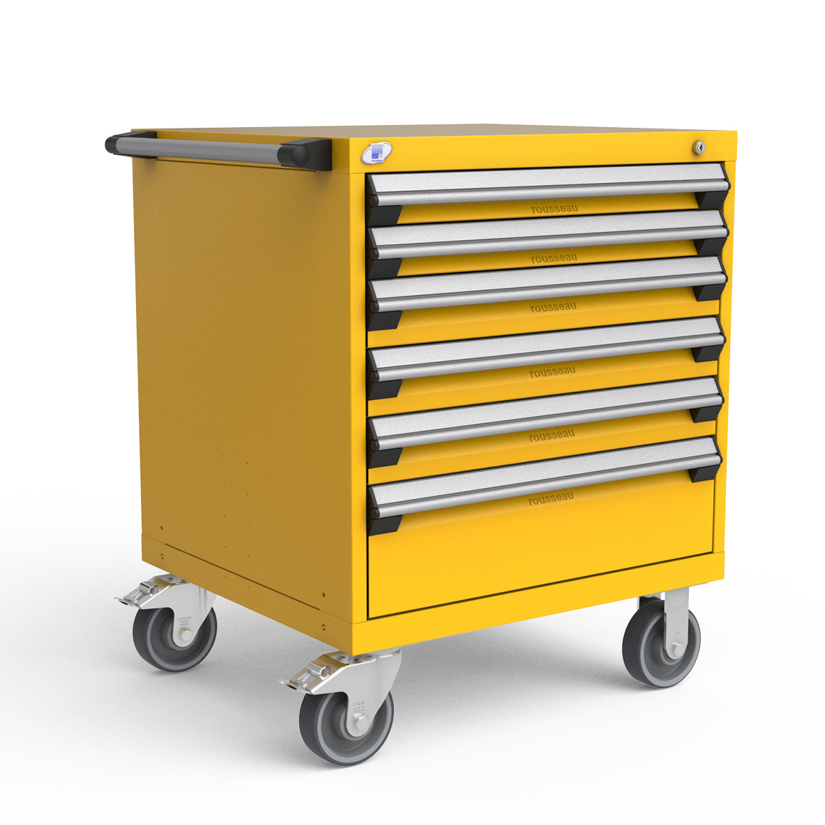 Mobile Modular Drawer Cabinets – 30"W x 27"D x 37"H – 6 drawers
