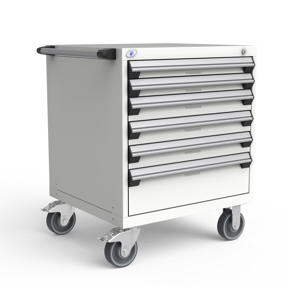 Mobile Modular Drawer Cabinets – 30"W x 27"D x 37"H – 6 drawers