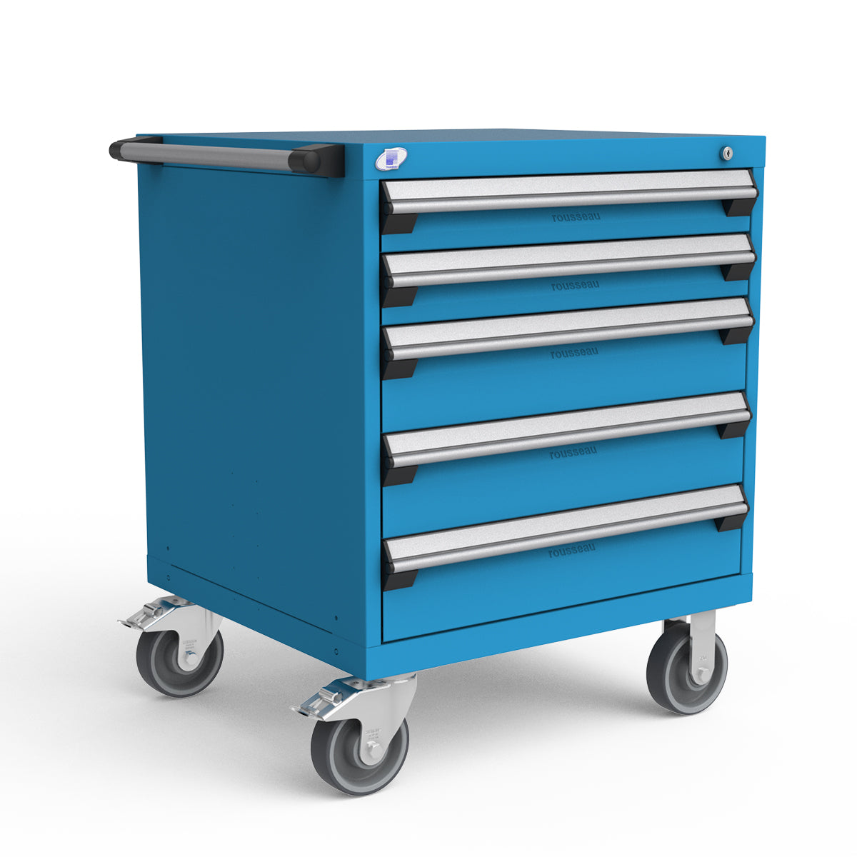 Mobile Modular Drawer Cabinets – 30"W x 27"D x 37"H – 5 drawers