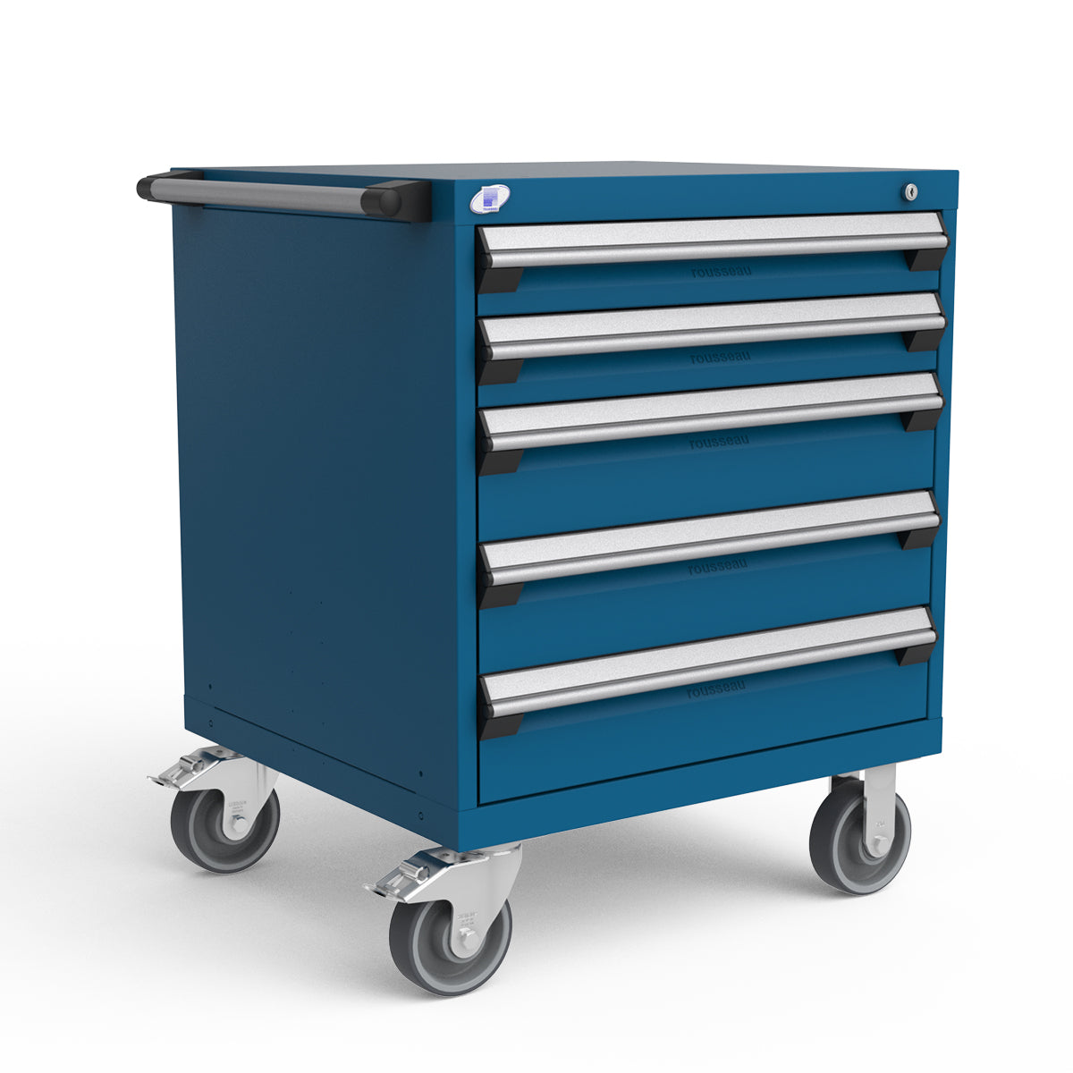 Mobile Modular Drawer Cabinets – 30"W x 27"D x 37"H – 5 drawers