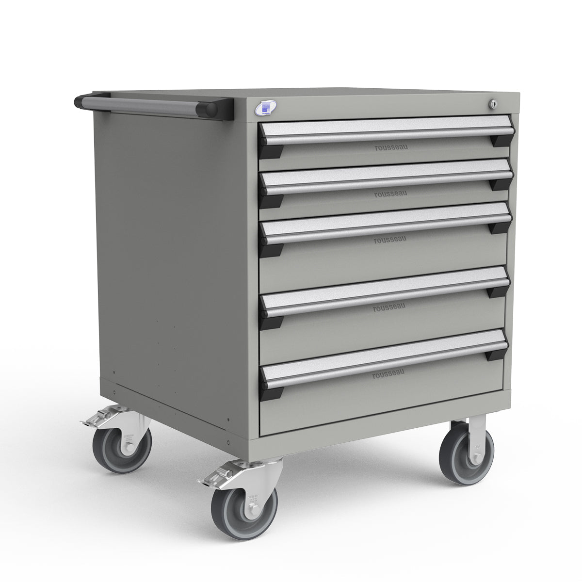 Mobile Modular Drawer Cabinets – 30"W x 27"D x 37"H – 5 drawers