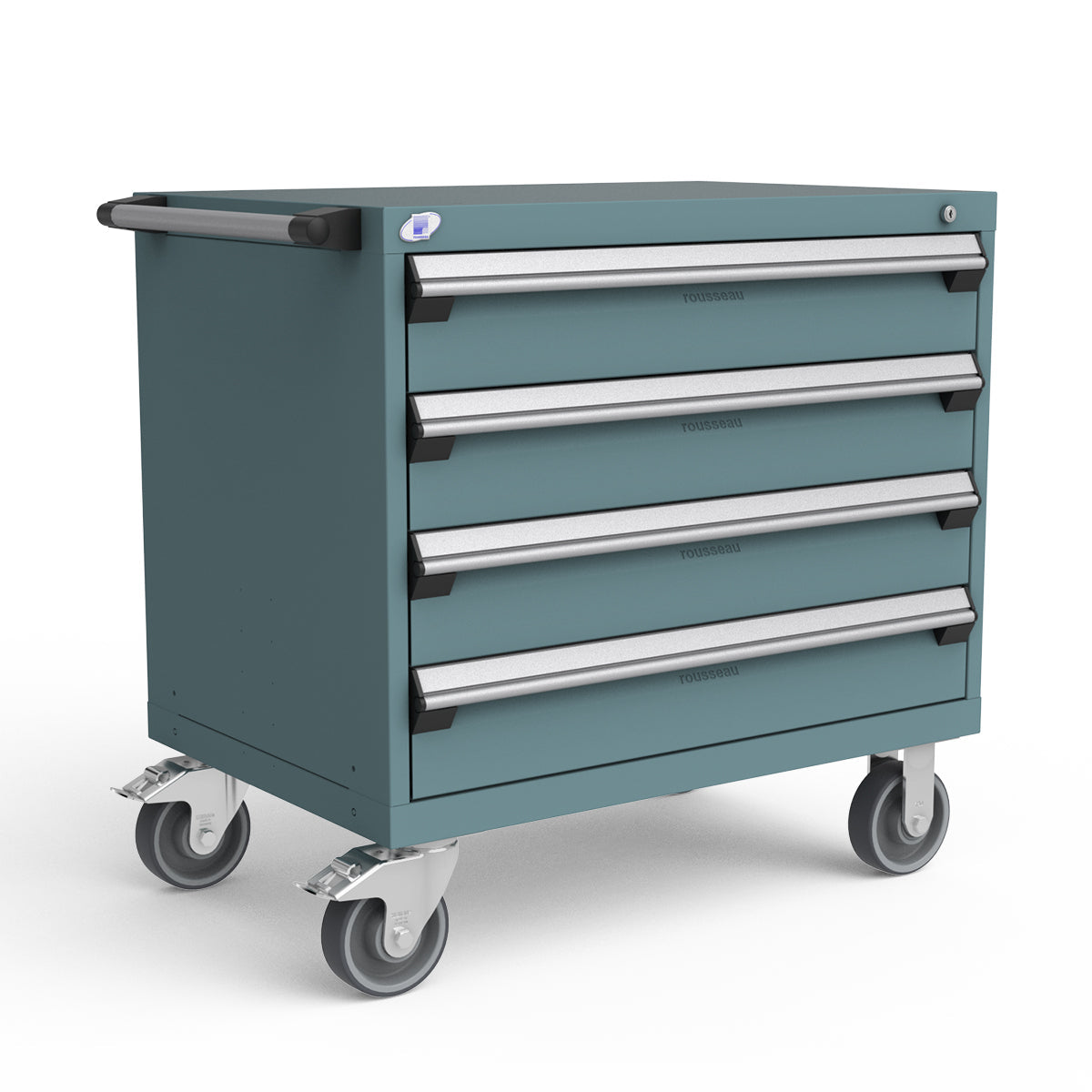 Mobile Modular Drawer Cabinets – 36"W x 24"D x 35"H – 4 drawers