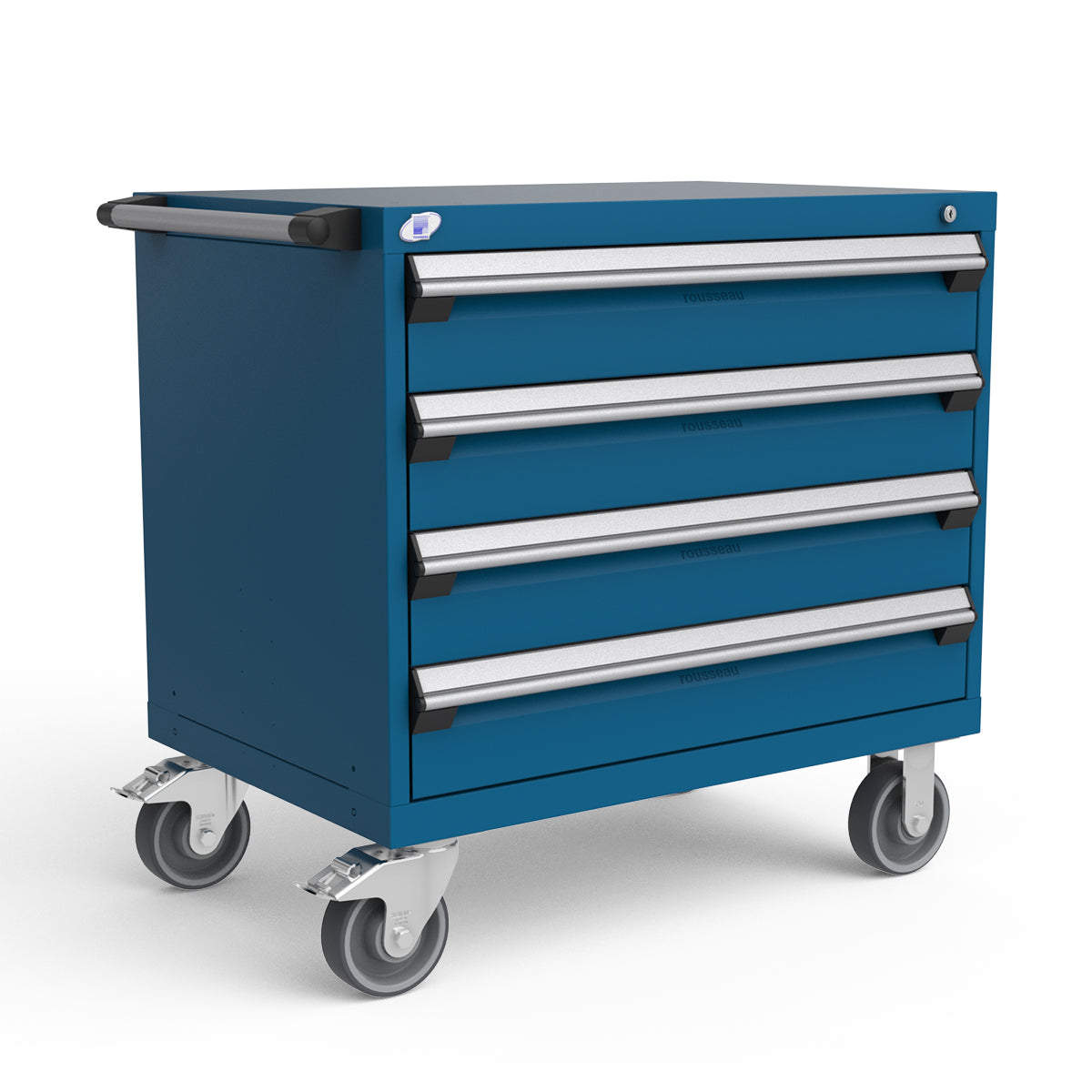 Mobile Modular Drawer Cabinets – 36"W x 24"D x 35"H – 4 drawers