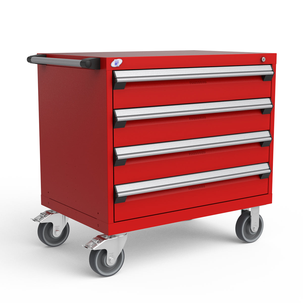 Mobile Modular Drawer Cabinets – 36"W x 24"D x 35"H – 4 drawers