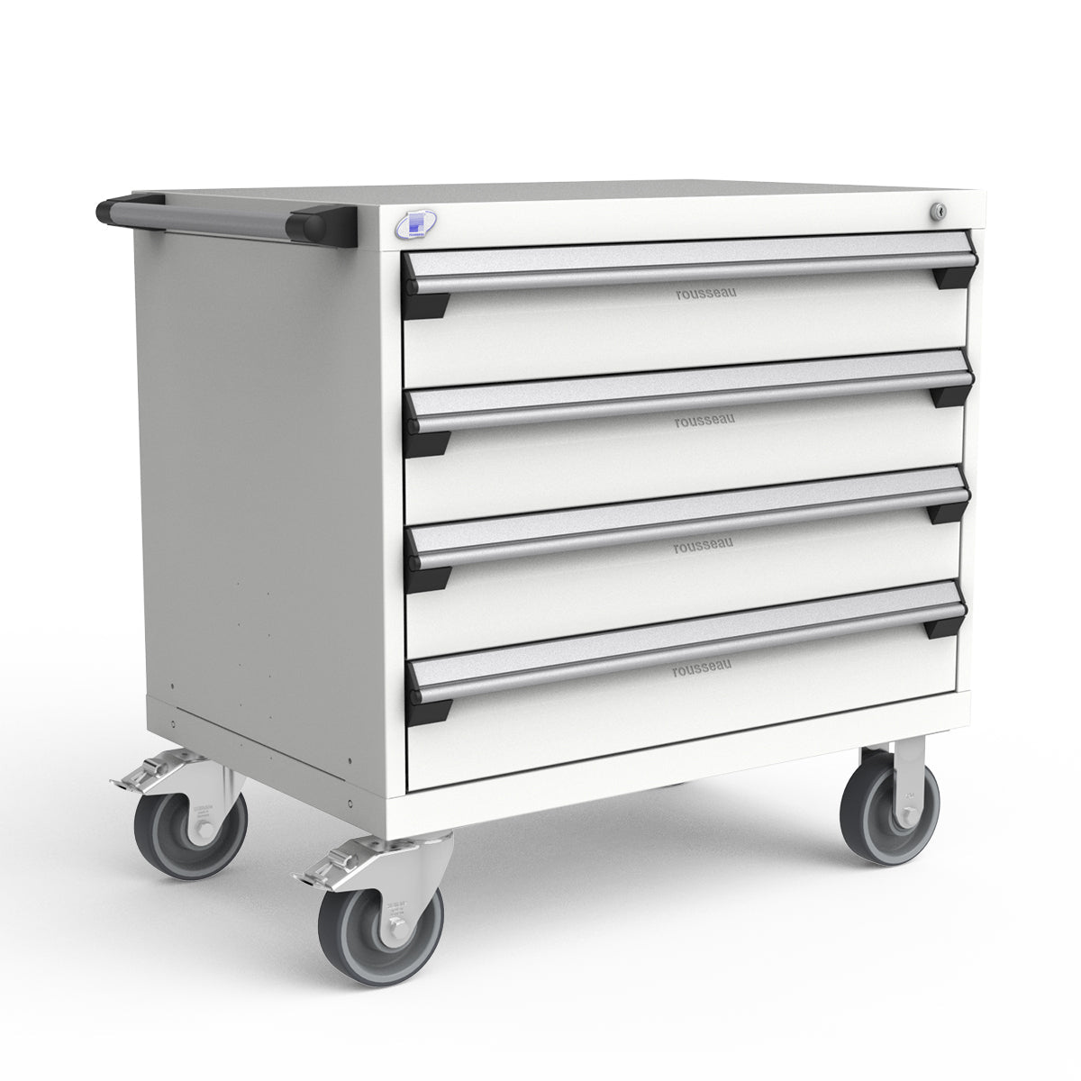 Mobile Modular Drawer Cabinets – 36"W x 24"D x 35"H – 4 drawers
