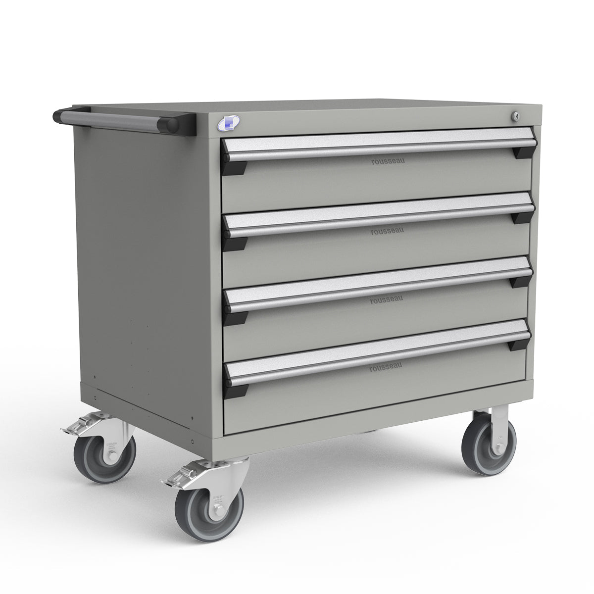 Mobile Modular Drawer Cabinets – 36"W x 24"D x 35"H – 4 drawers