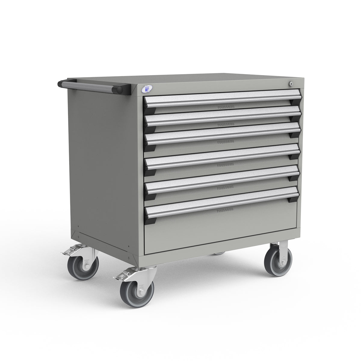 Mobile Modular Drawer Cabinets – 36"W x 24"D x 37"H – 6 drawers