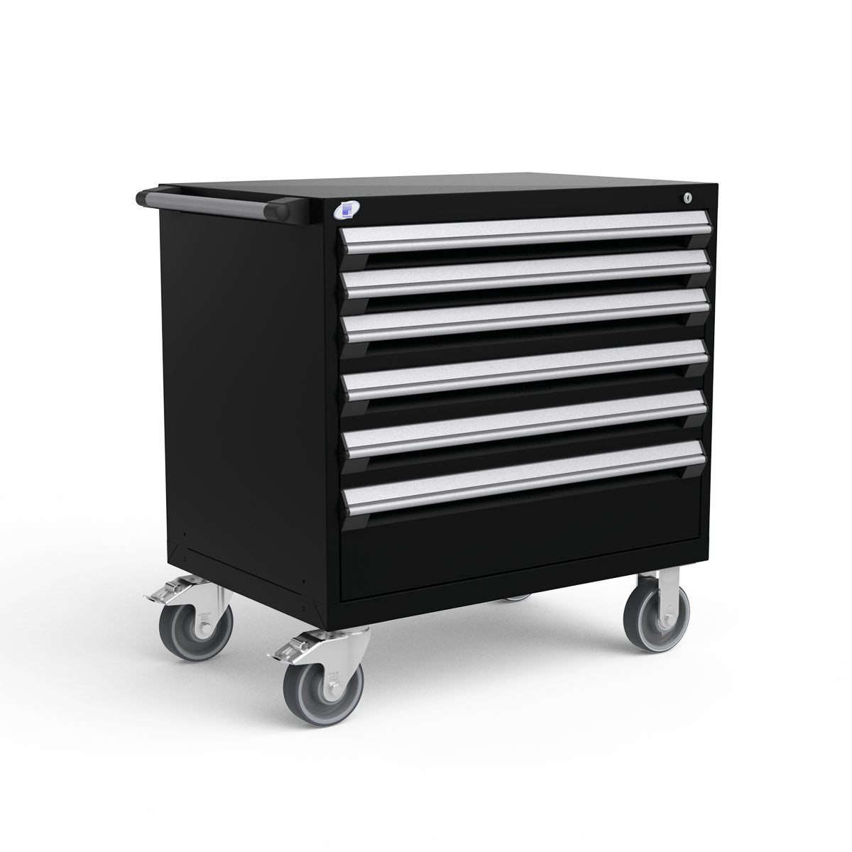 Mobile Modular Drawer Cabinets – 36"W x 24"D x 37"H – 6 drawers