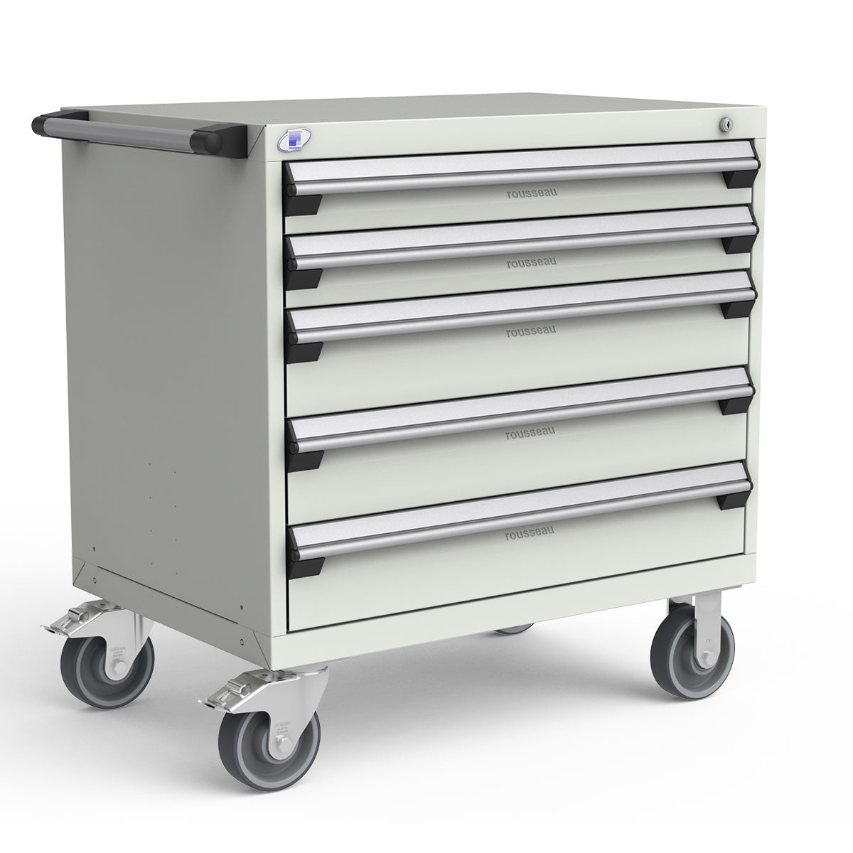 Mobile Modular Drawer Cabinets – 36"W x 24"D x 37"H – 5 drawers