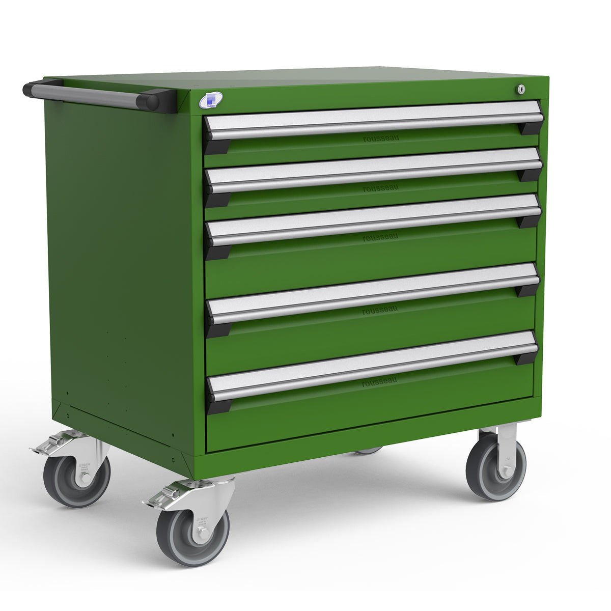 Mobile Modular Drawer Cabinets – 36"W x 24"D x 37"H – 5 drawers