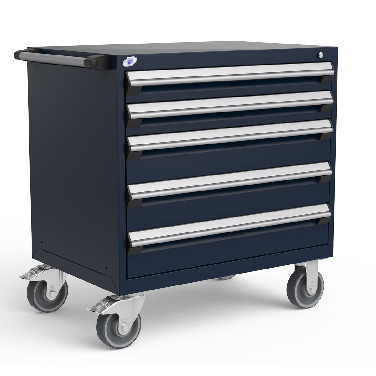 Mobile Modular Drawer Cabinets – 36"W x 24"D x 37"H – 5 drawers