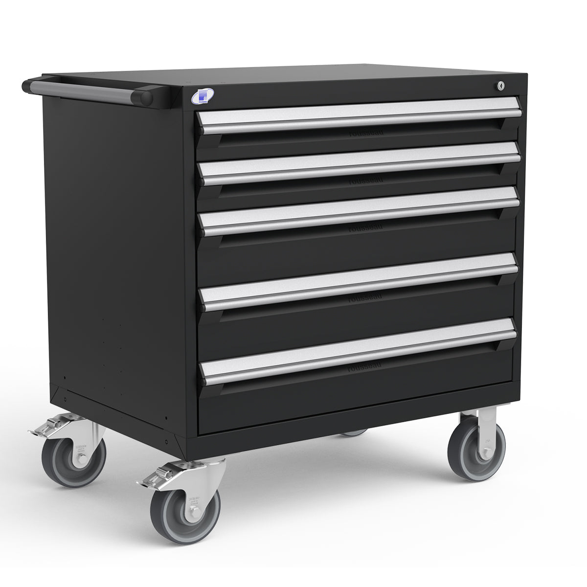Mobile Modular Drawer Cabinets – 36"W x 24"D x 37"H – 5 drawers