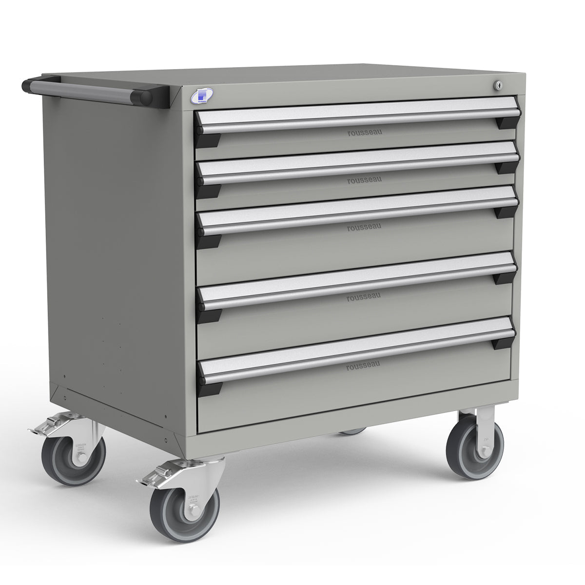 Mobile Modular Drawer Cabinets – 36"W x 24"D x 37"H – 5 drawers