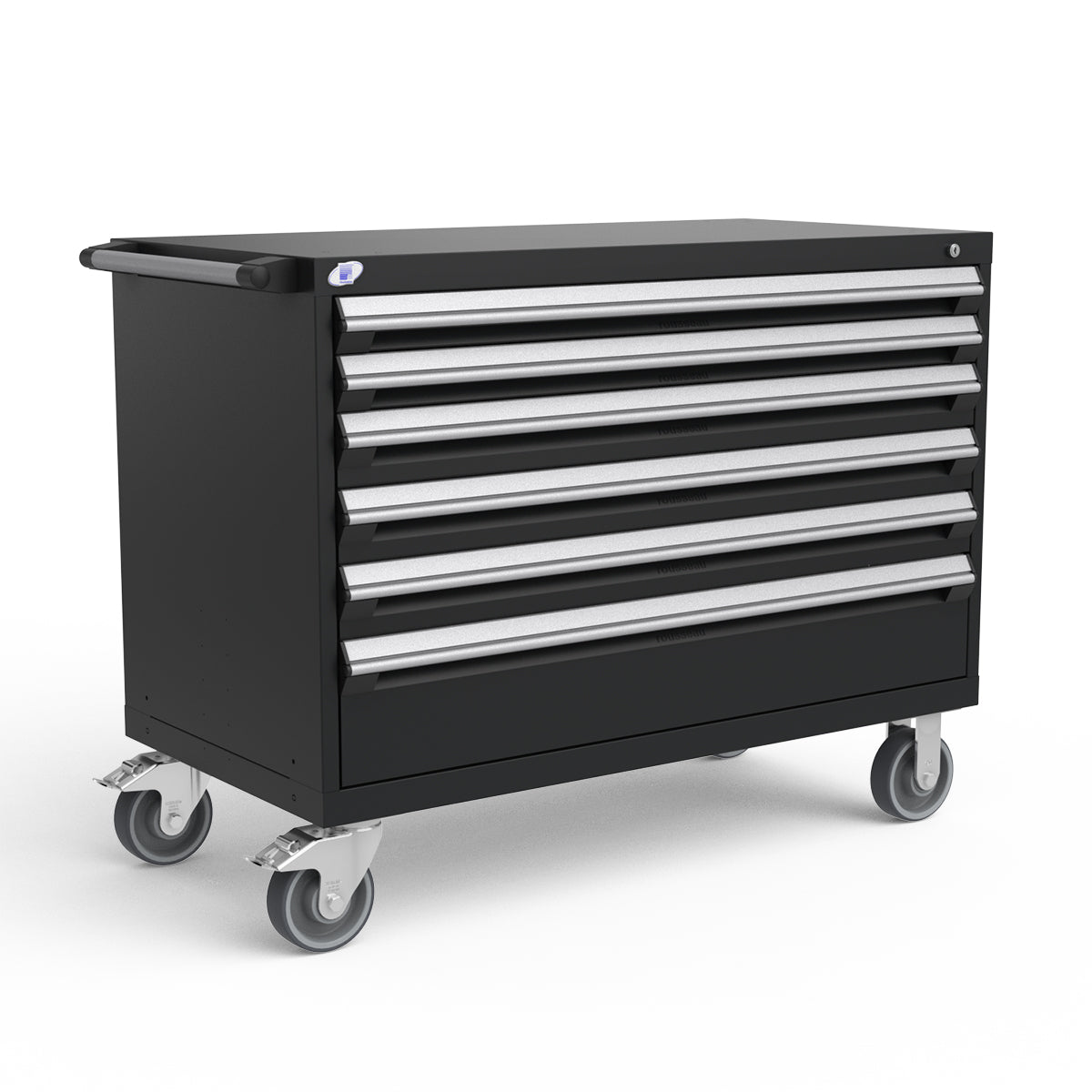 Mobile Modular Drawer Cabinets – 48"W x 24"D x 37"H – 6 drawers