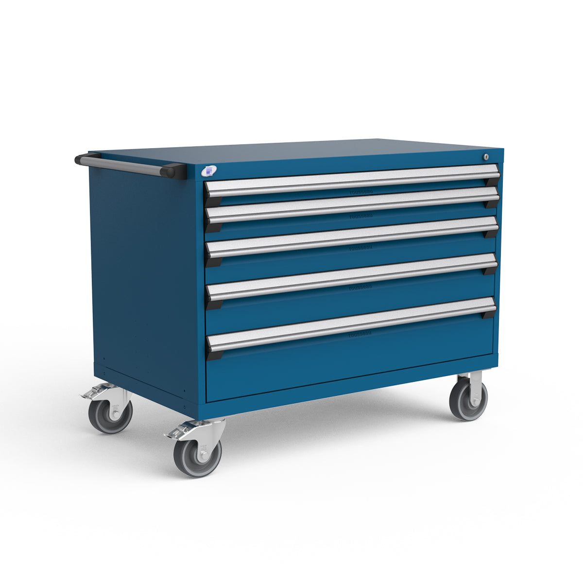 Mobile Modular Drawer Cabinet - 48"W x 27"D x 37 1/2"H - 5 drawers