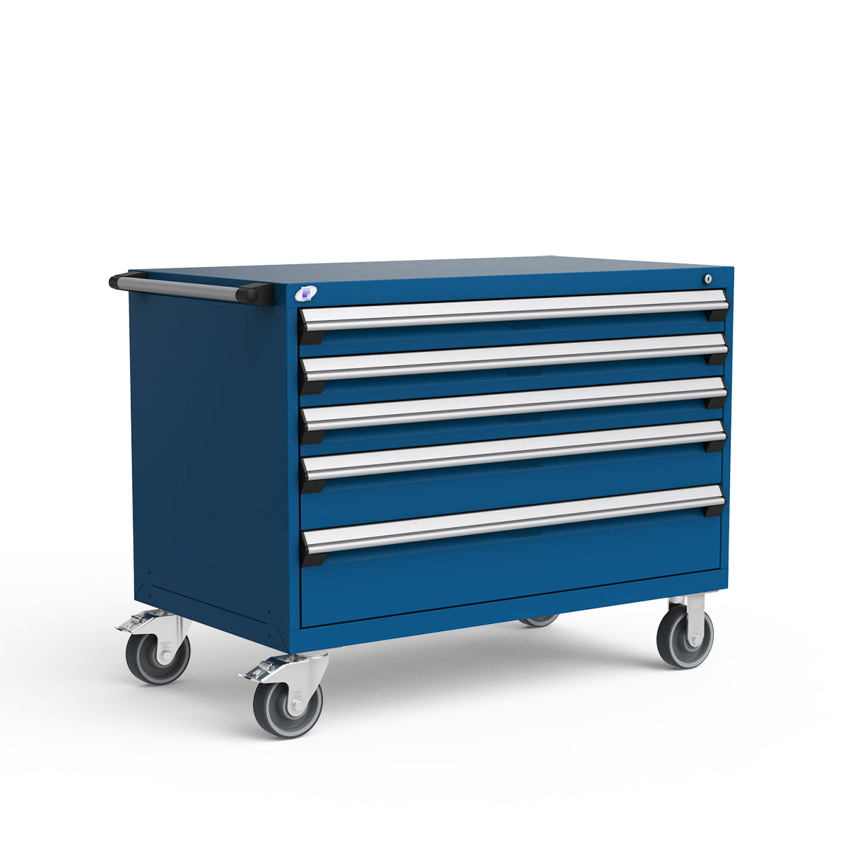 Mobile Modular Drawer Cabinet - 48"W x 27"D x 37 1/2"H - 5 drawers