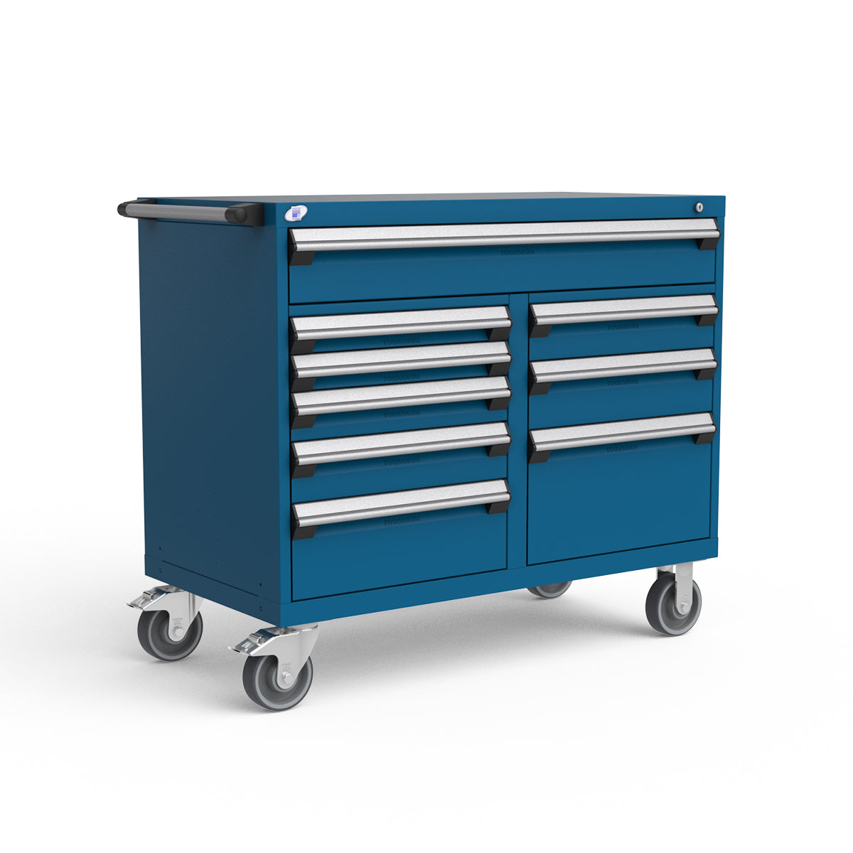 Mobile Modular Drawer Cabinets – 48"W x 24"D x 41"H – 9 drawers