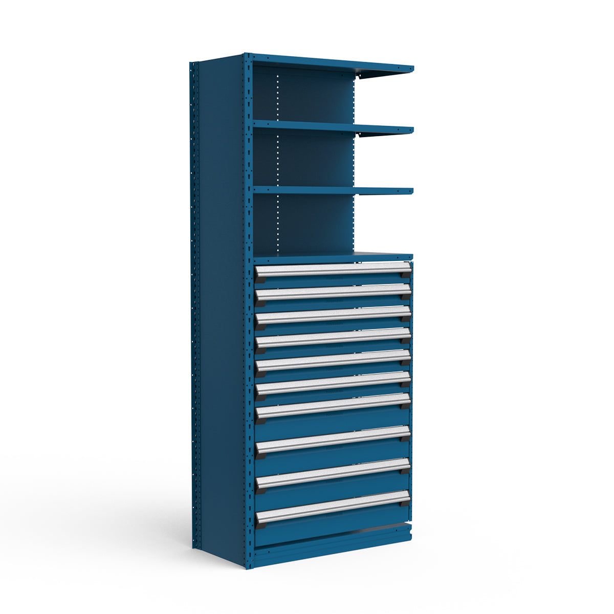 Shelving with Drawers - 48"H Drawer Bank - 10 drawers (Add-On)