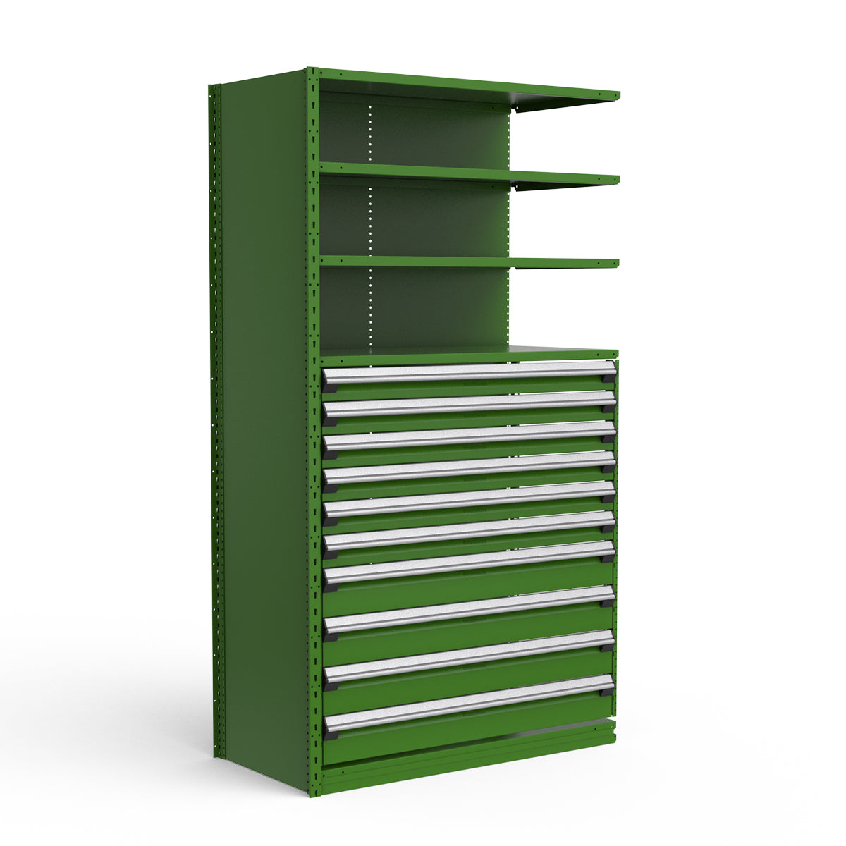 Shelving with Drawers - 48"H Drawer Bank - 10 drawers (Add-On)