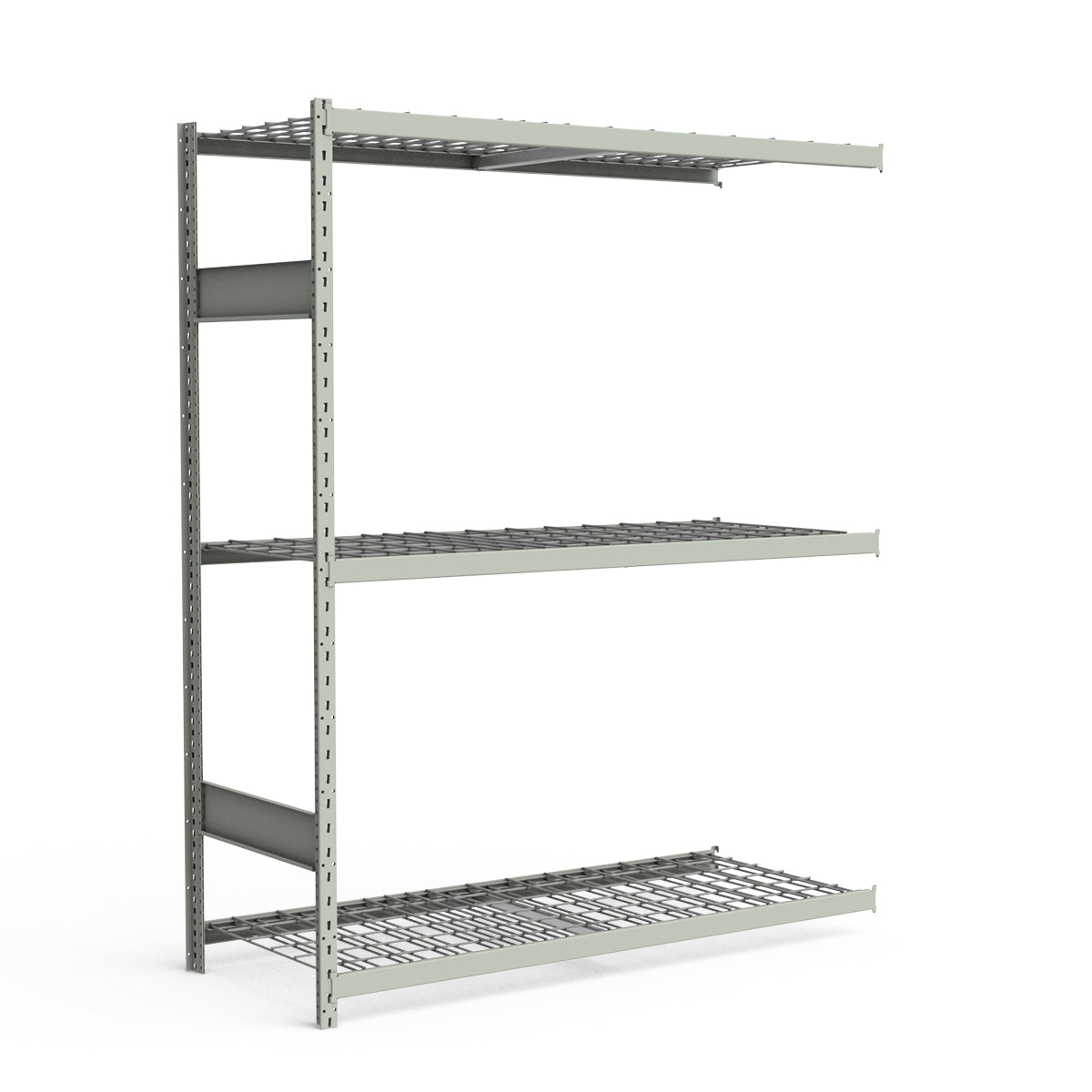 Bulk Storage Rack - Wire Decking - 3 levels (Add-On)