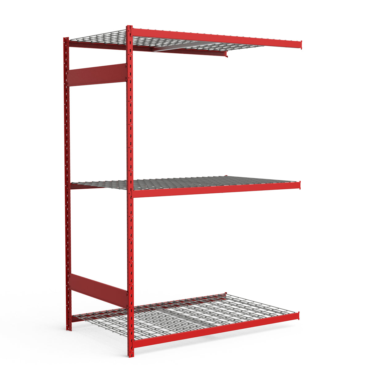 Bulk Storage Rack - Wire Decking - 3 levels (Add-On)