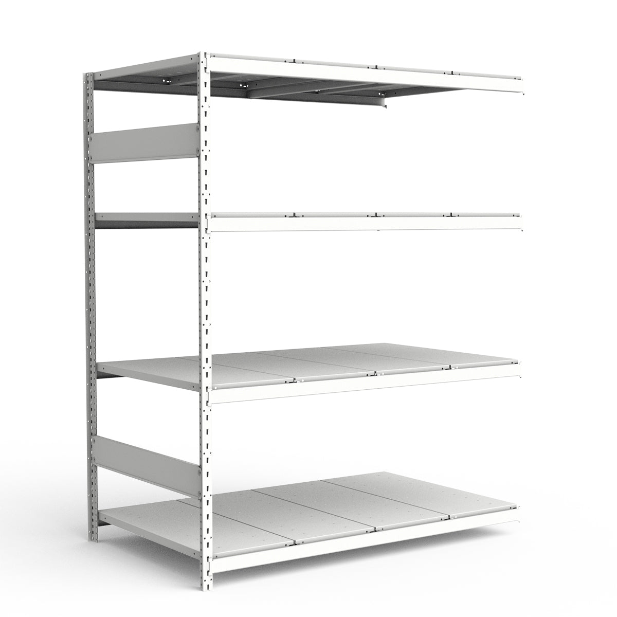 Bulk Storage Rack - Steel Decking - 4 levels (Add-On)
