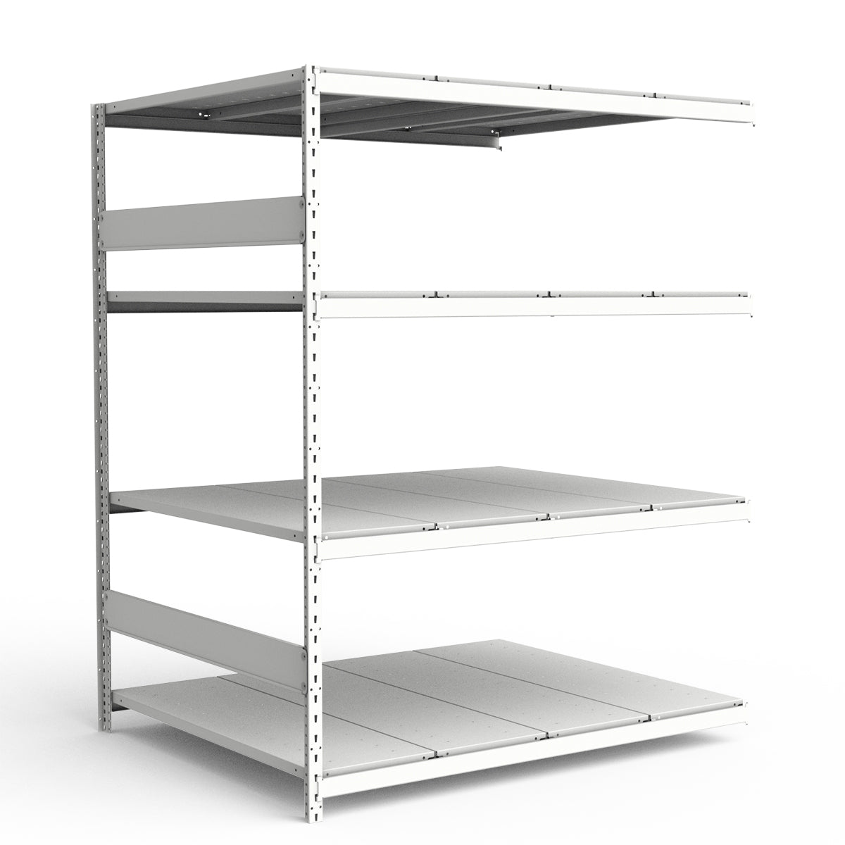Bulk Storage Rack - Steel Decking - 4 levels (Add-On)