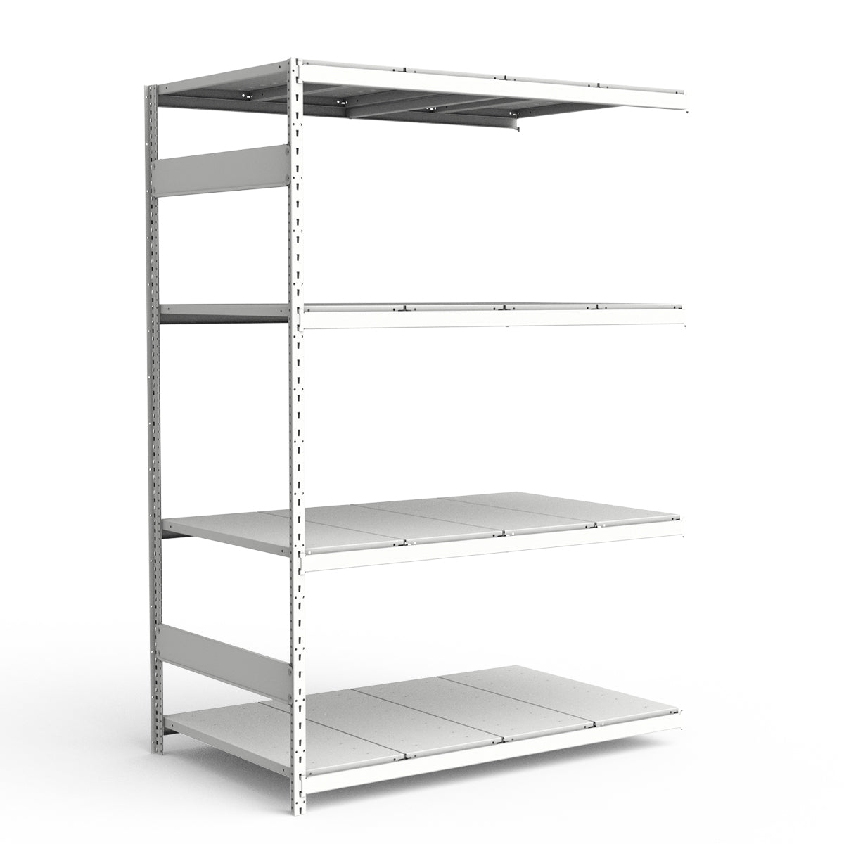 Bulk Storage Rack - Steel Decking - 4 levels (Add-On)
