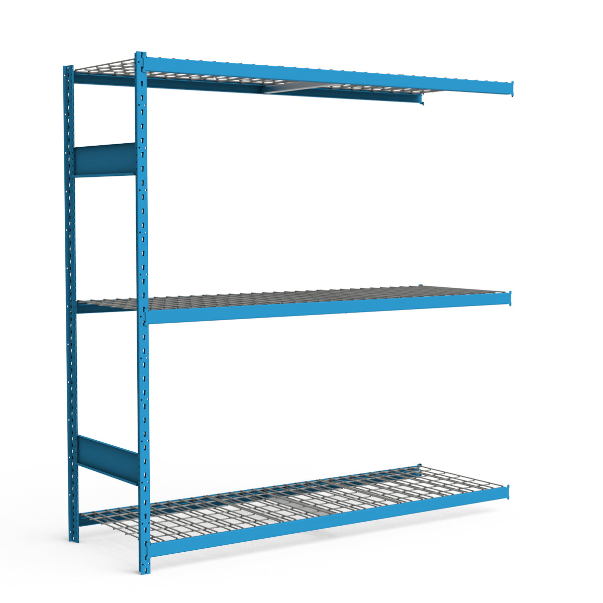 Bulk Storage Rack - Wire Decking - 3 levels (Add-On)