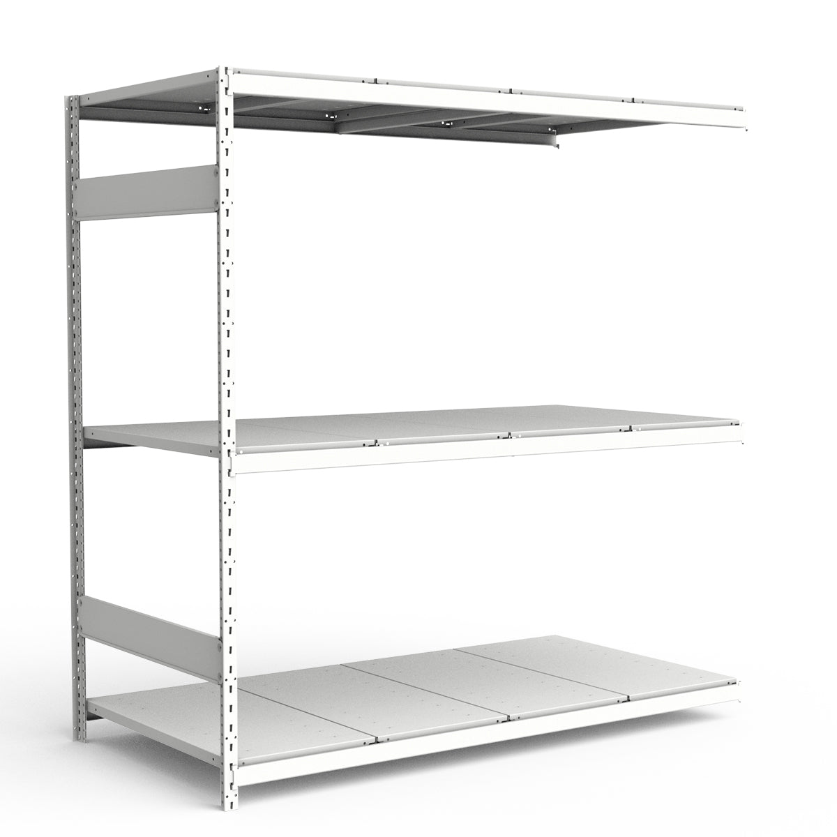 Bulk Storage Rack - Steel Decking - 3 levels (Add-On)
