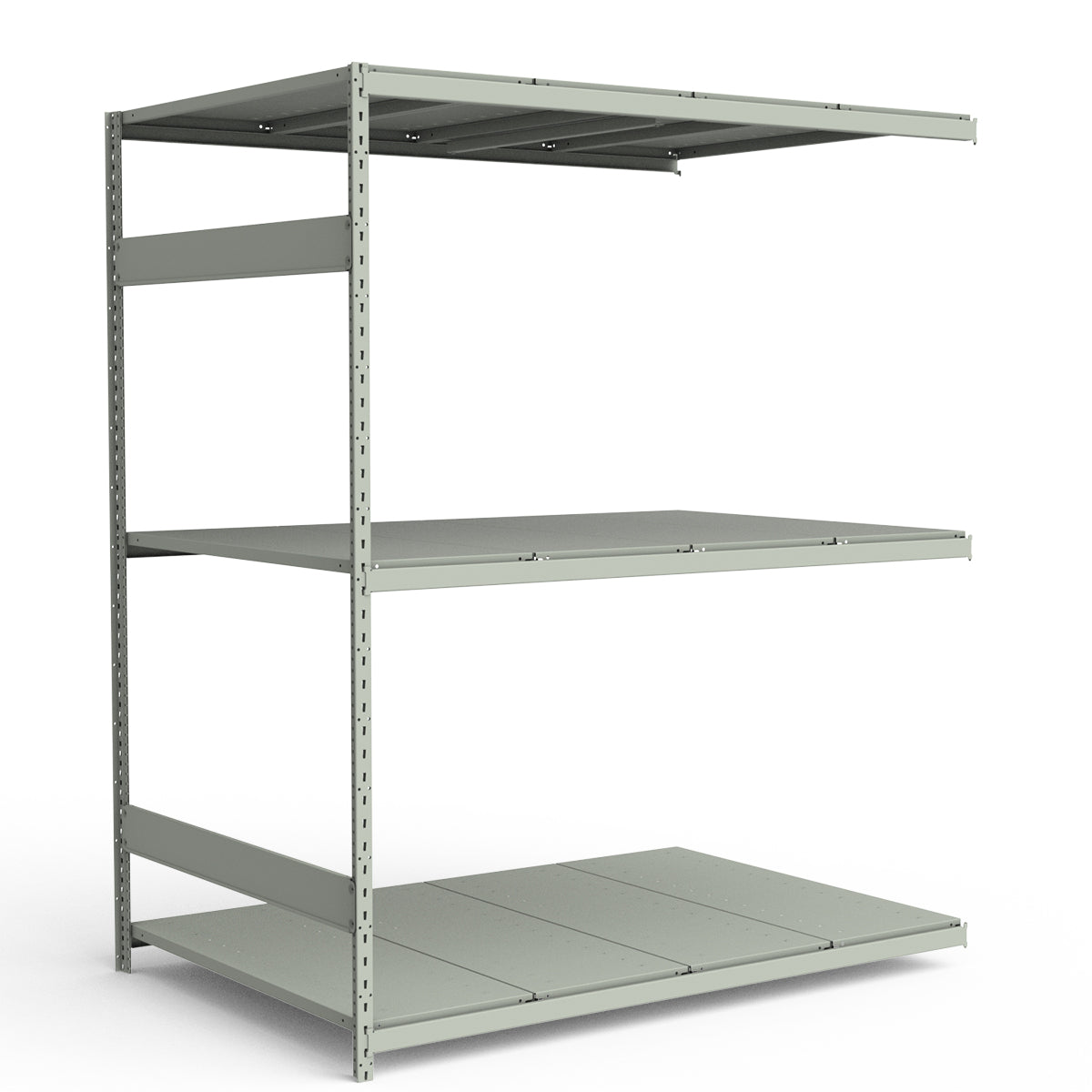 Bulk Storage Rack - Steel Decking - 3 levels (Add-On)