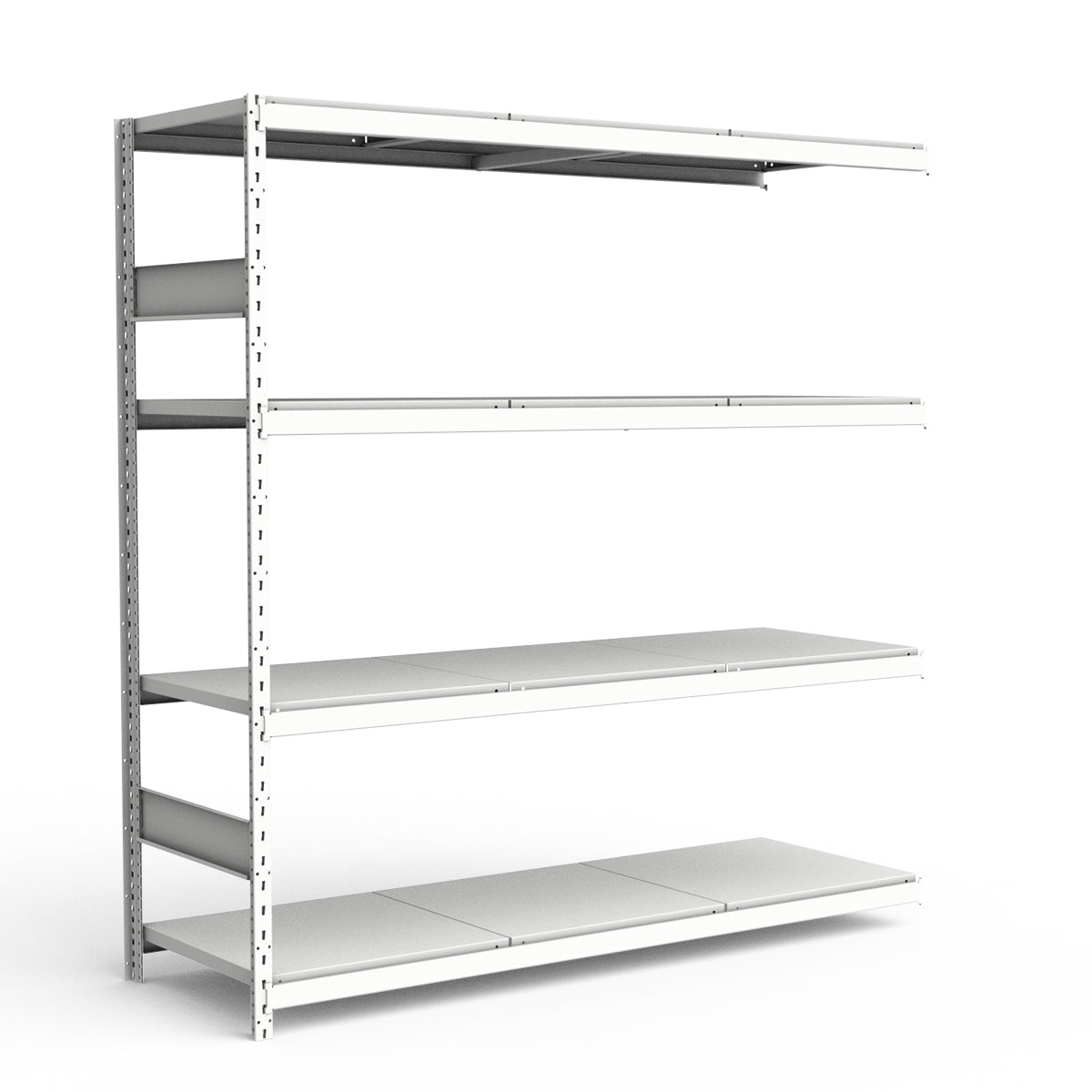 Bulk Storage Rack - Steel Decking - 4 levels (Add-On)