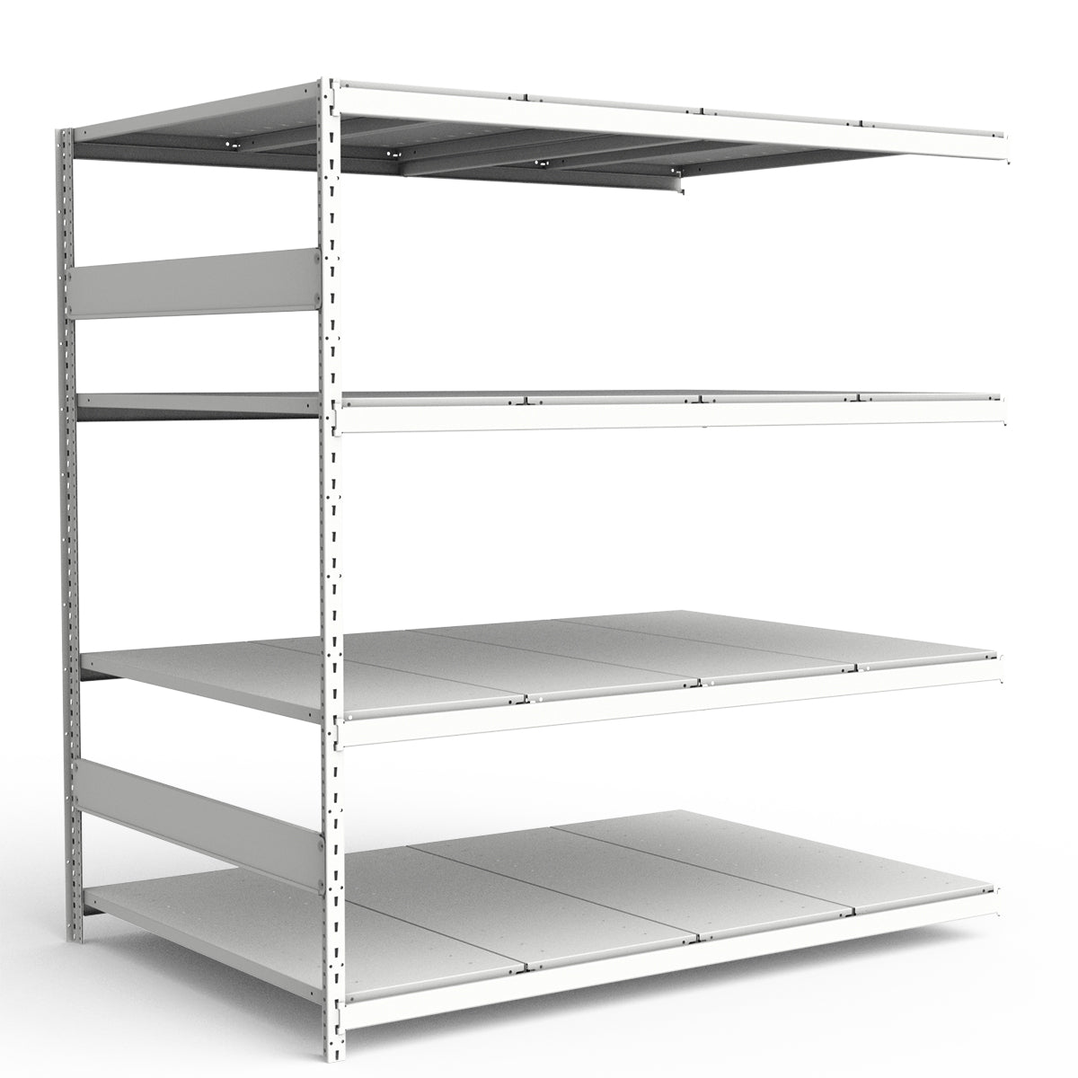 Bulk Storage Rack - Steel Decking - 4 levels (Add-On)