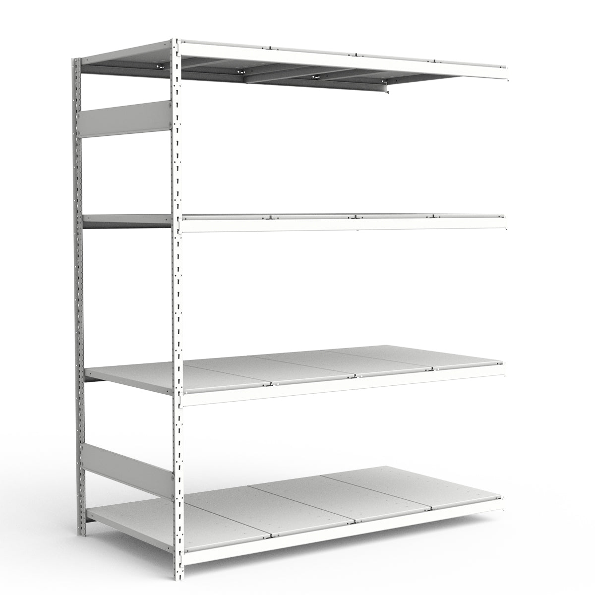 Bulk Storage Rack - Steel Decking - 4 levels (Add-On)
